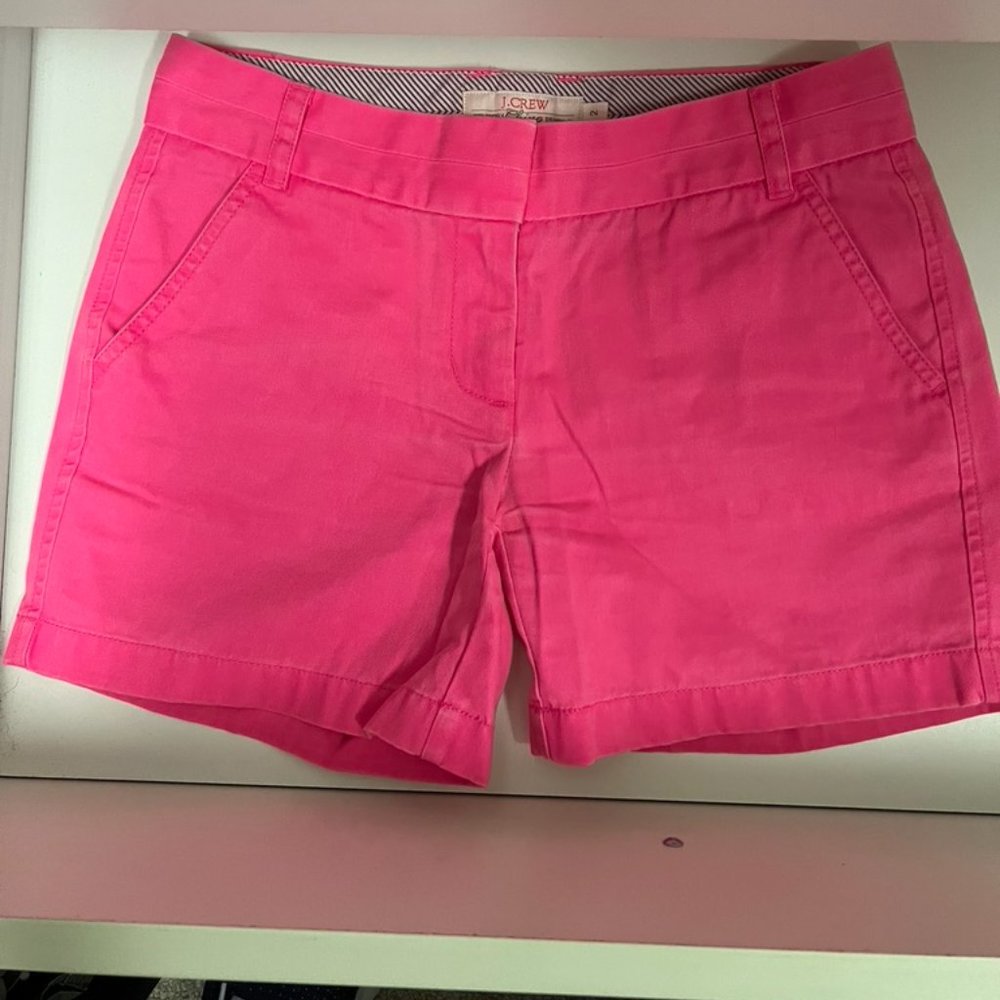 Hot Pink J Crew shorts